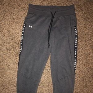 Under armour grey joggers